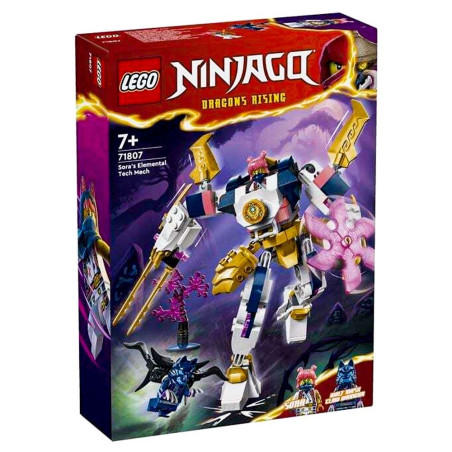 Lego Ninjago Sora's Elemental Tech Mech για 7+ Ετών