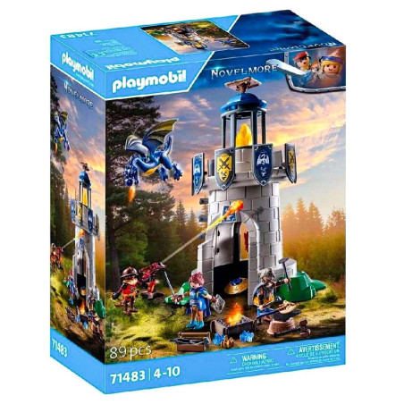 Playmobil Novelmore Πύργος Ιπποτών Με Δράκο Και Σιδηρουργό 71483