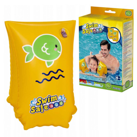 Μπρατσάκια Swim Safe Κίτρινα