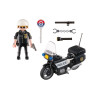 Playmobil Βαλιτσάκι Αστυνόμος Με Μοτοσικλέτα 5648