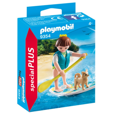 Playmobil Special Plus Κορίτσι Με Σανίδα SUP 9354