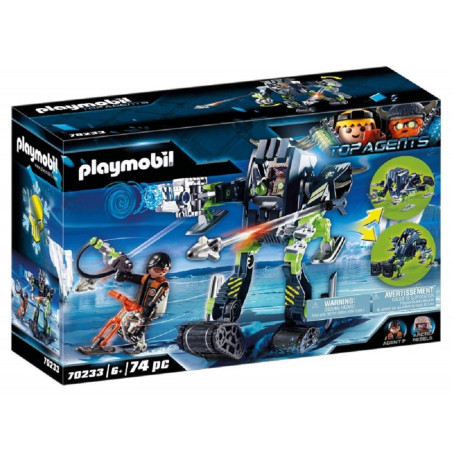 Playmobil Top Agents Ice Robot Των Arctic Rebels 70233