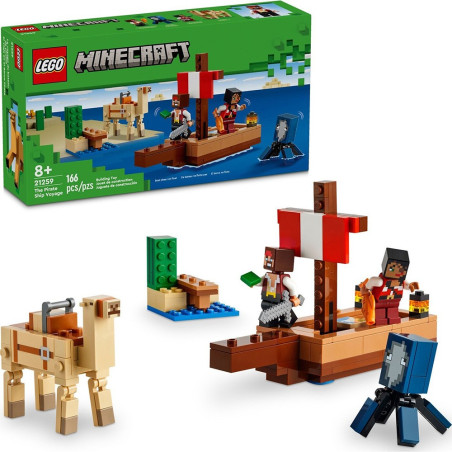 Lego Minecraft The Pirate Ship Voyage Για 8+ Ετών