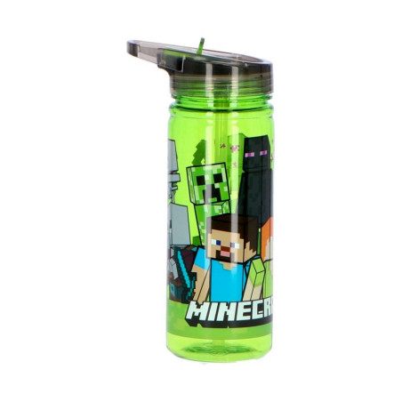 Stor Παγούρι Minecraft Πλαστικό Με Καλαμάκι 580ml 530-40433