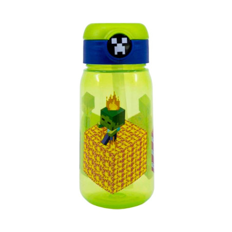 Stor Παγούρι Minecraft Πλαστικό Με Καλαμάκι 510ml 530-40442