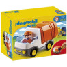 Playmobil 1.2.3 Απορριμματοφόρο Όχημα 6774