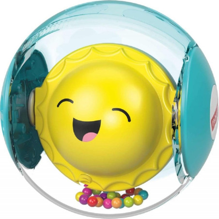 Fisher-Price Hello Sunshine Rattle Ball Μπαλίτσα Ουράνιο Τόξο GJF68