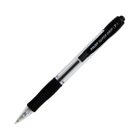 Pilot Στυλό Μαύρο Super Grip Fine 0.7mm