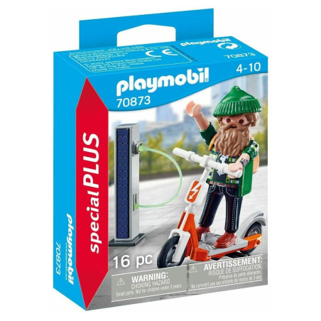 Playmobil Special Plus Χίπστερ με Ηλεκτρικό Σκούτερ 70873