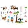 Playmobil Wiltopia Φροντιστές Ζώων Με Εξερευνητικό Όχημα 71011