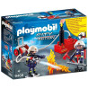 Playmobil City Action Πυροσβέστες Με Αντλία Νερού 9468