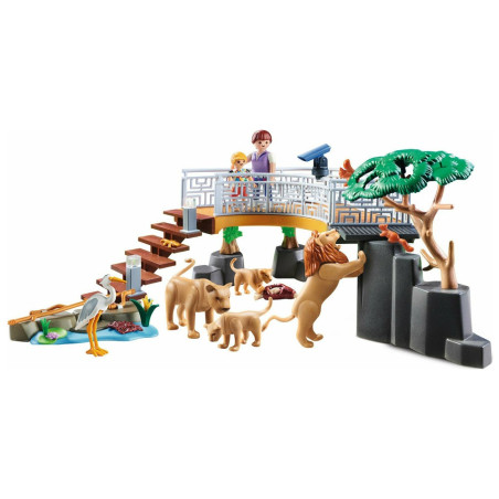 Playmobil Family Fun Οικογένεια Λιονταριών 70343