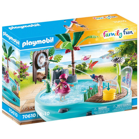 Playmobil Playmobil Family Fun Διασκέδαση Στην Πισίνα 70610