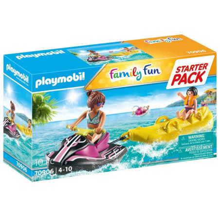 Playmobil Family Fun Τζετ Σκι Και Φουσκωτή Μπανάνα 70906