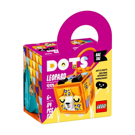 Lego Dots Bag Tag Leopard για 6+ Ετών