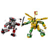 Lego Ninjago Lloyds Mech Battle EVO για 6+ Ετών