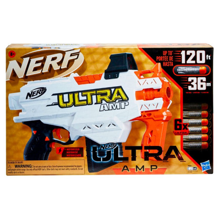 Nerf Εκτοξευτής Amp Motorized Blaster Ultra για 8+ Ετών