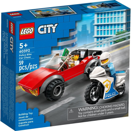 Lego City Police Bike Car Chase για 5+ Ετών