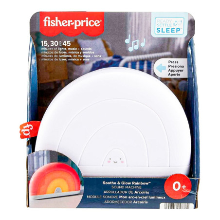 Fisher Price Soothe & Glow Rainbow Με Μουσική Και Φως Για Νεογέννητα HGB91