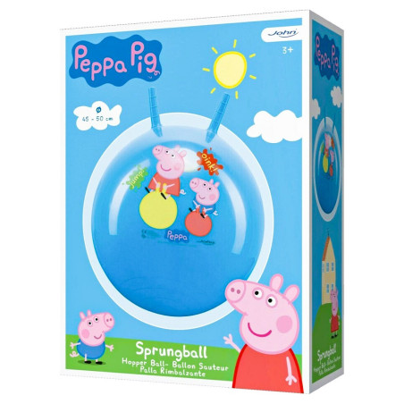 John Χοπ Χοπ Peppa Pig Μπάλα Για 3+ Ετών Μπλε 50εκ.