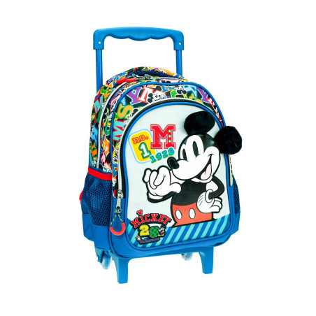 Gim Σχολική Τσάντα Τρόλεϊ Νηπιαγωγείου Mickey 340-87072