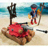 Playmobil Pirates Βαλιτσάκι Πειρατής Με Σχεδία 5655