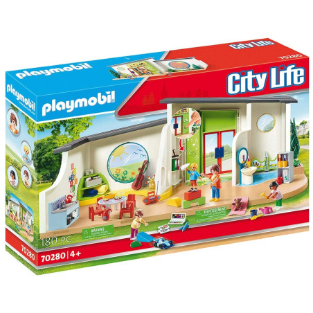 Playmobil City Life Νηπιαγωγείο Ουράνιο Τόξο 70280