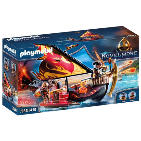 Playmobil Novelmore Πλοίο της Φωτιάς του Burnham 70641