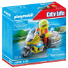 Playmobil City Life Διασώστης με Μοτοσικλέτα 71205