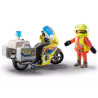 Playmobil City Life Διασώστης με Μοτοσικλέτα 71205