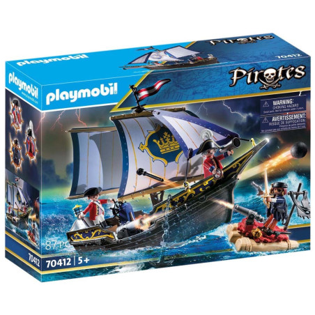 Playmobil Pirates Πλοιάριο Λιμενοφυλάκων 70412