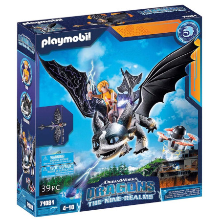 Playmobil Dragons The Nine Realms Thunder Και Tom 71081