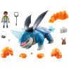 Playmobil Dragons The Nine Realms Plowhorn Και D'angelo 71082