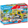 Playmobil City Life Ασθενοφόρο Με Διασώστες 71202