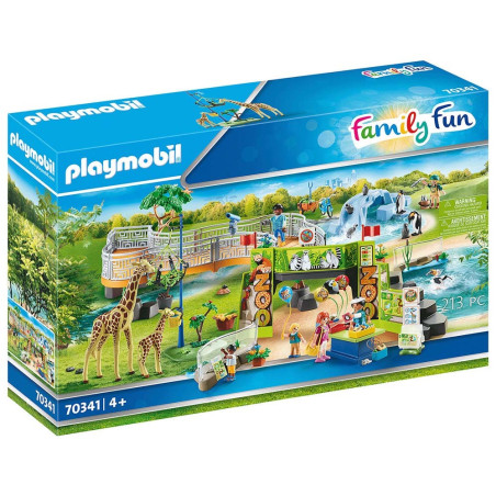 Playmobil Family Fun Μεγάλος Ζωολογικός Κήπος 70341