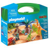 Playmobil Dinos Maxi Βαλιτσάκι Εξερευνητής Και Δεινόσαυροι 70108