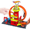 Hot Wheels Πίστα City Super Loop Fire Station HKX41