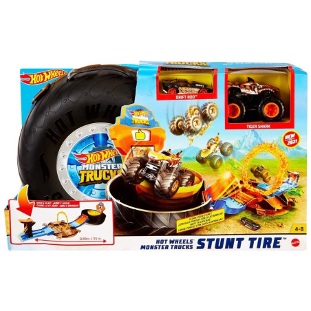 Hot Wheels Πίστα Monster Trucks Πίστα Super Ρόδα GVK48