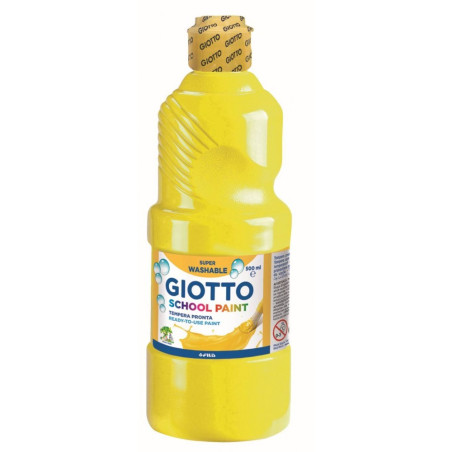 Giotto School Paint Τέμπερα 500ml PRIMARY YELLOW